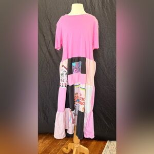 Upcycle Patchwork Dress